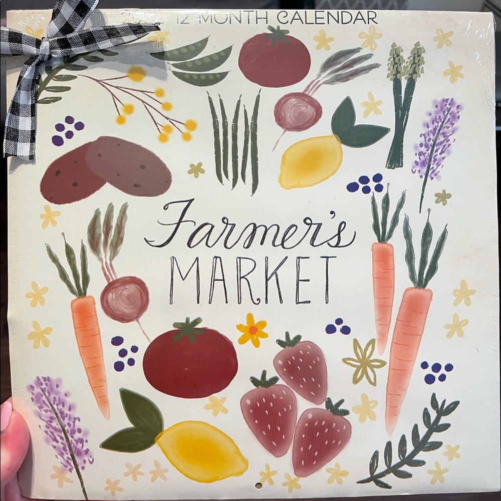 2022 Farmer’s Market 12-month Calendar